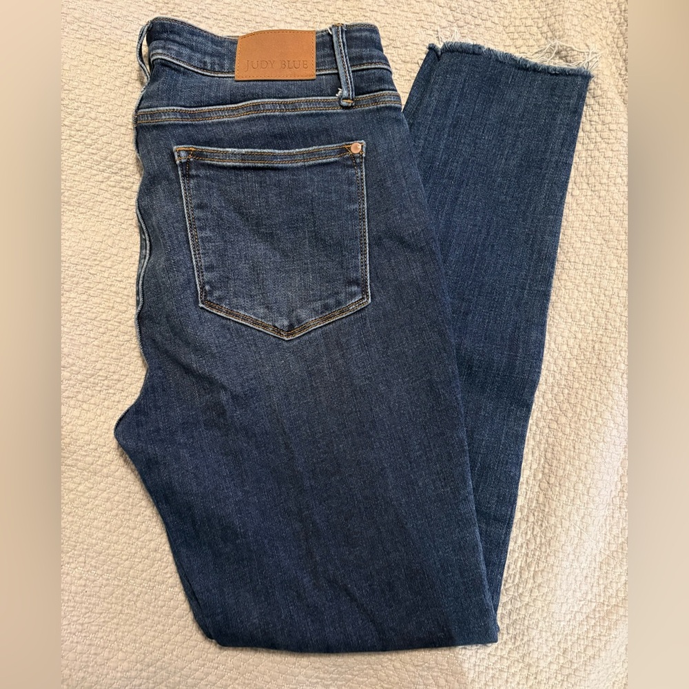 Judy Blue Dark Wash Straight Leg Jeans